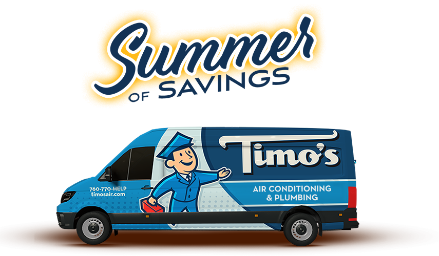 Timo's = Summer of Savings Sales Event!